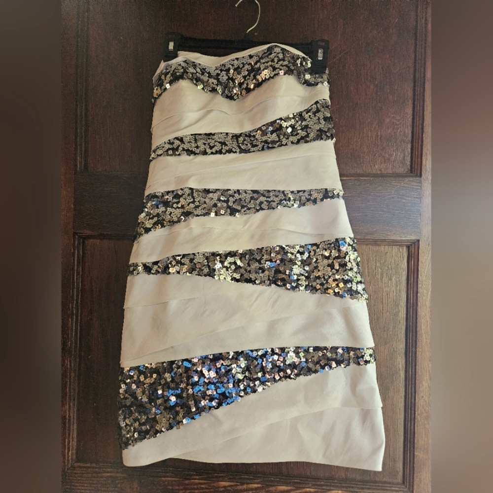 Night Moves Sequin Dress - Size 10